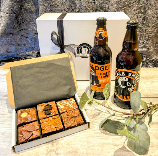 Premium Beer &  Handmade Fully Loaded Luxury Brownies